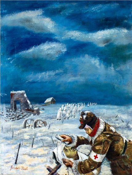 On the Russan Frost (titled on stretcher - Joseph Biel