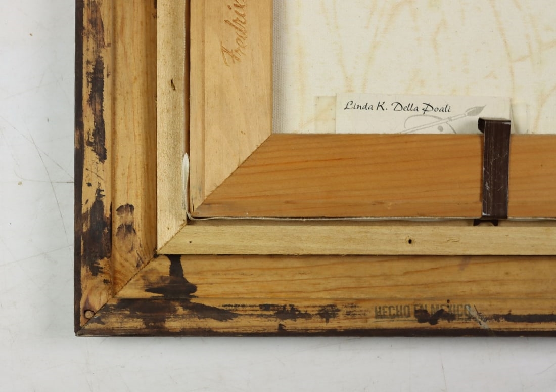 Artwork by Linda K. Della Poali, Owl, Made of oil on canvas