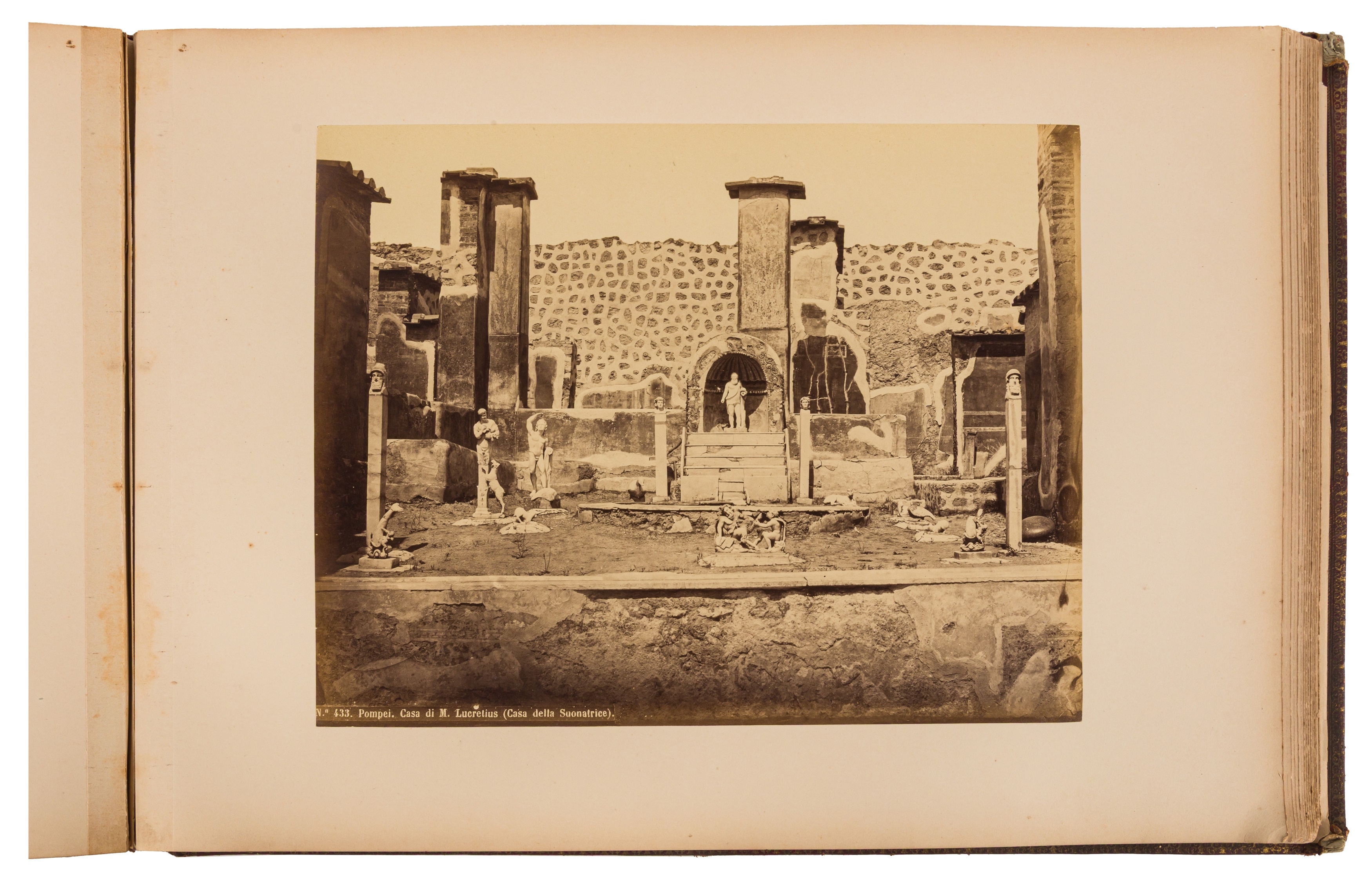 Artwork by Giorgio Sommer, Napoli, Made of Albumen prints