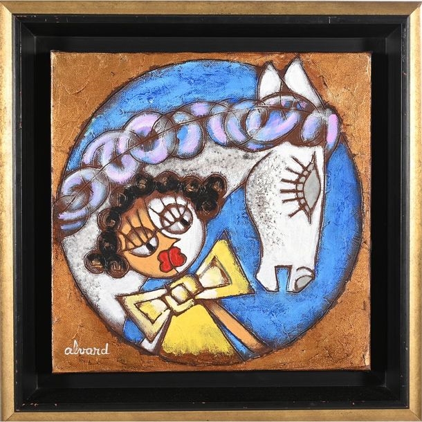 Jules Alvard | Pantin and his horse | MutualArt