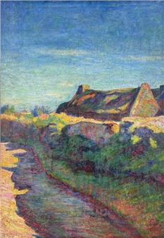 Sunny cottage - Eugène Boch