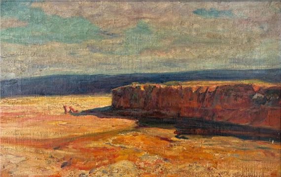 Cliffs in Algeria - Eugène Boch 