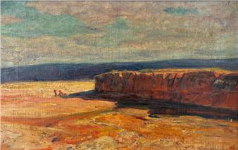 Cliffs in Algeria - Eugène Boch
