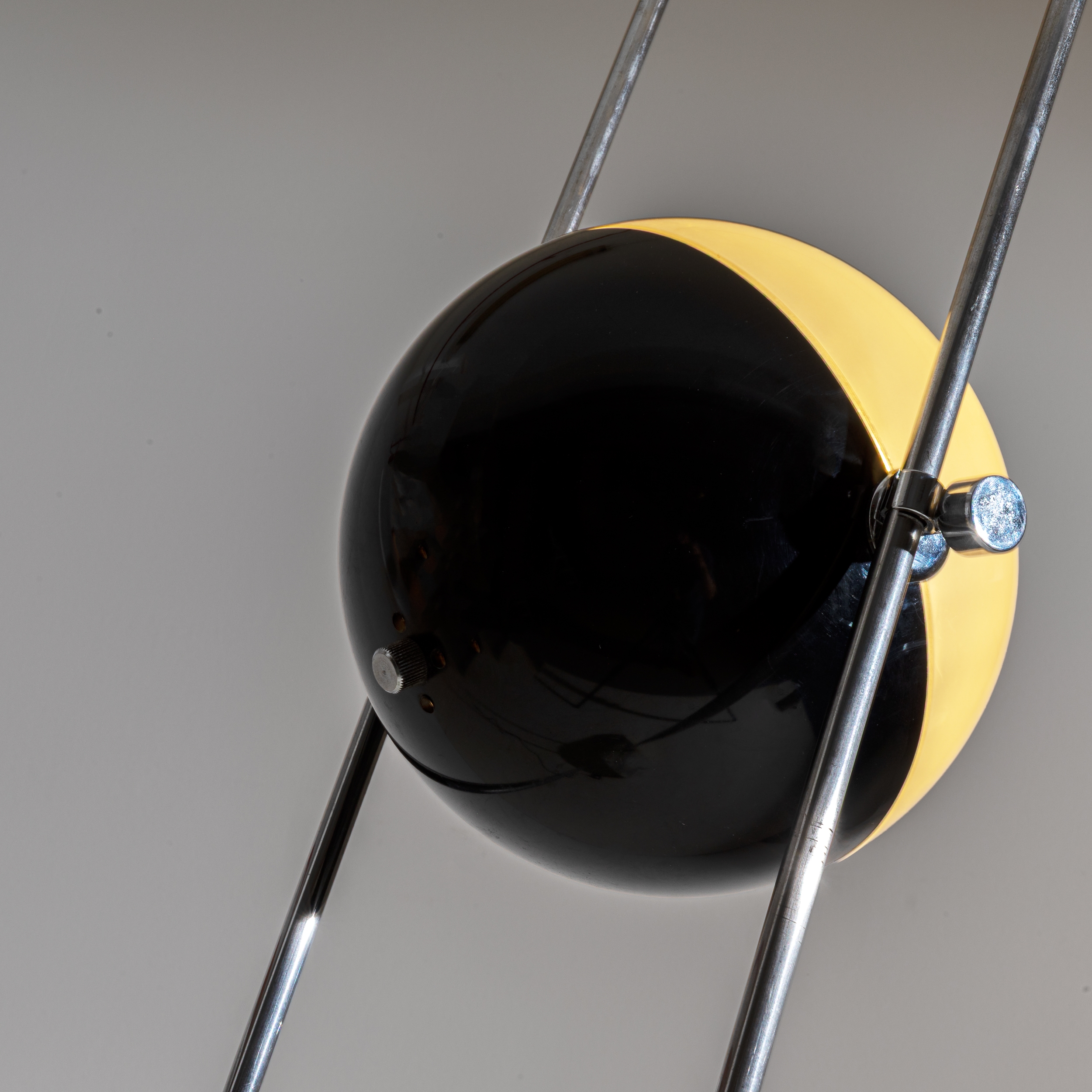 Artwork by Studio A.R.D.I.T.I., A FLOOR LAMP BY STUDIO A.R.D.I.T.I, Made of Marmo di Carrara, tubo di ottone cromato, metacrilato