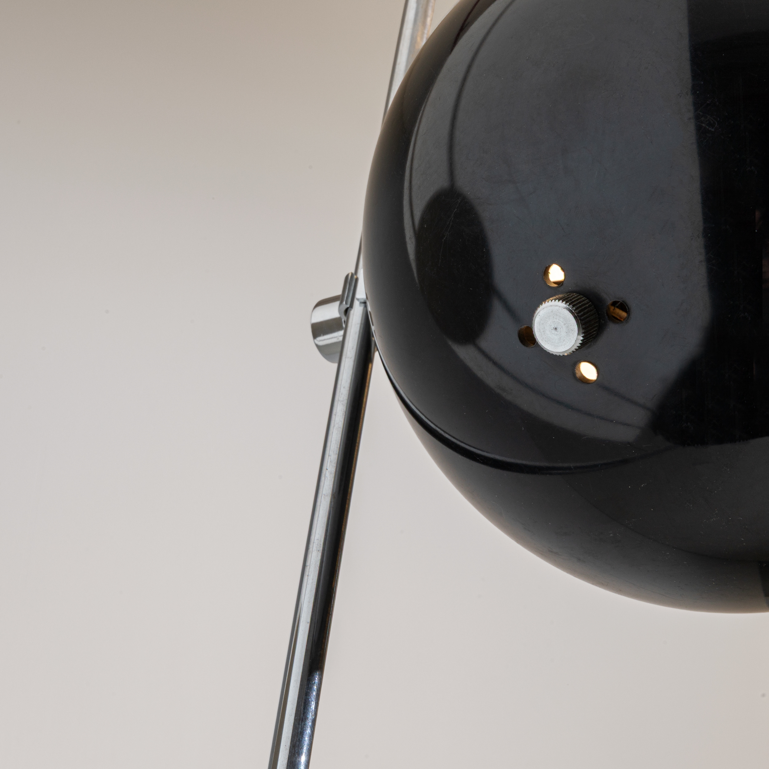 Artwork by Studio A.R.D.I.T.I., A FLOOR LAMP BY STUDIO A.R.D.I.T.I, Made of Marmo di Carrara, tubo di ottone cromato, metacrilato