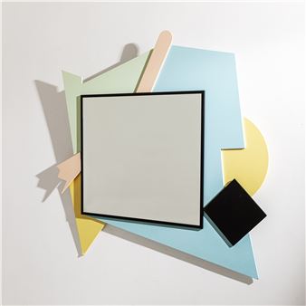 A WALL MIRROR BY A. MENDINI - A. Mendini