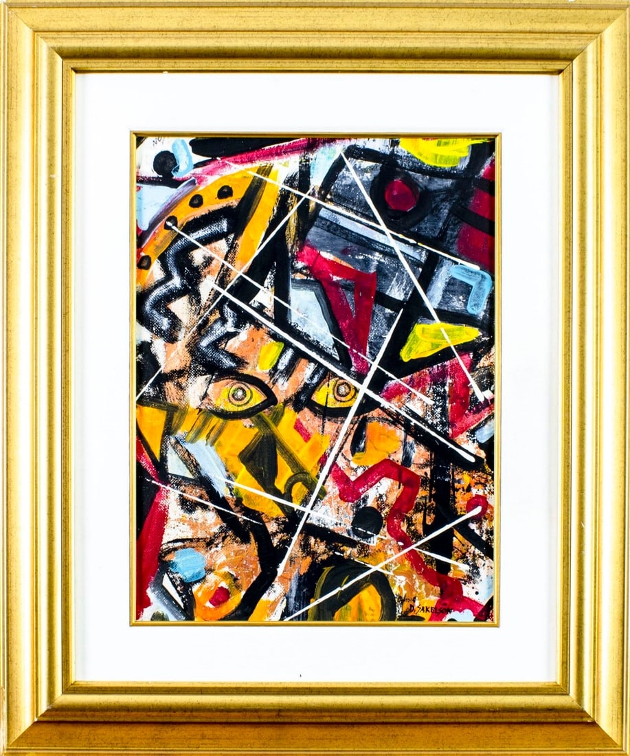DENNIS SAKELSON | Abstract Composition | MutualArt
