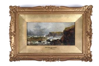 North Coast Gale Hartley | oil - Charles Rutherford