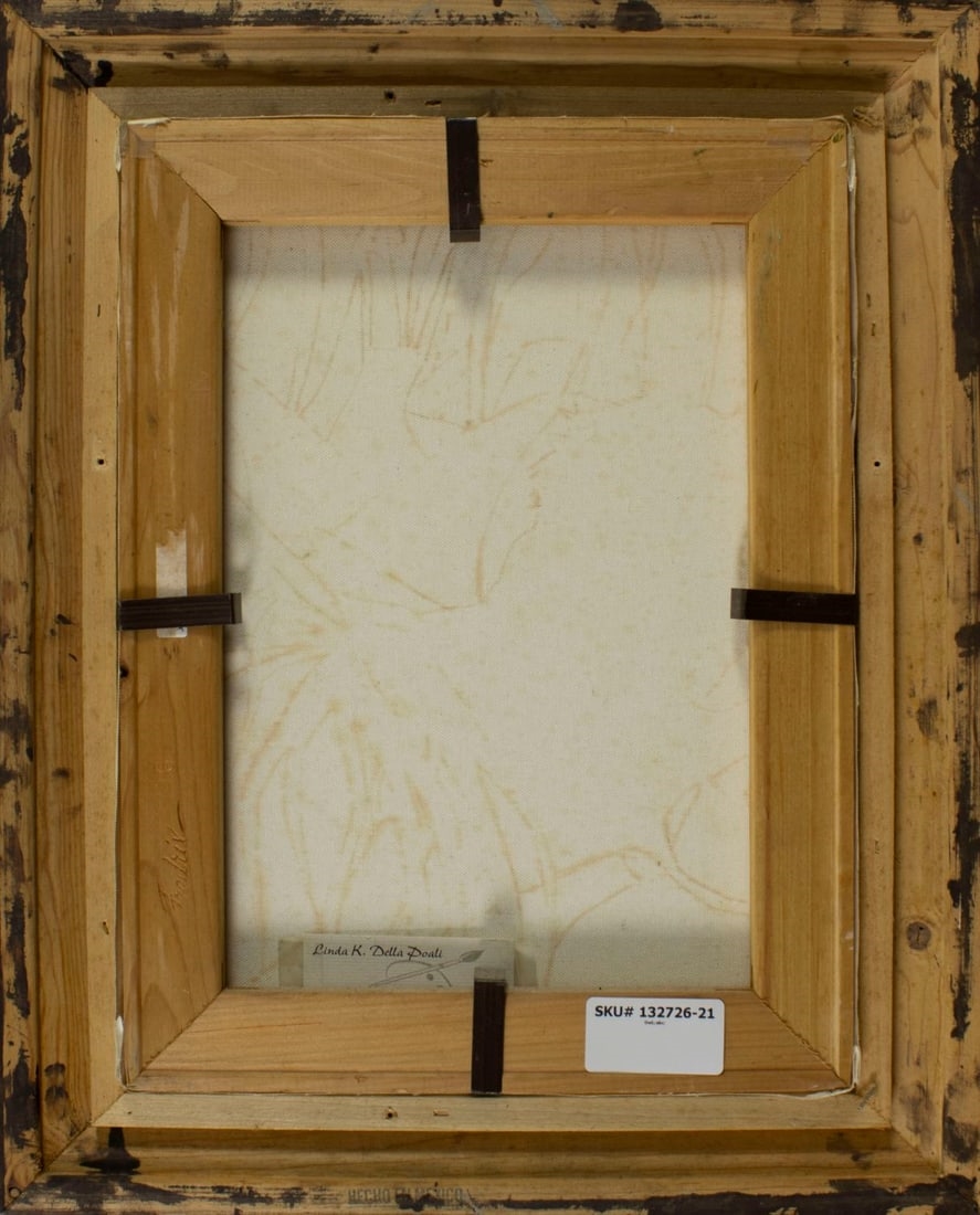 Artwork by Linda K. Della Poali, Owl, Made of oil on canvas