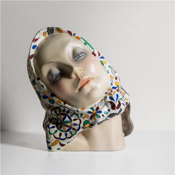 Scultura di volto femminile mod. 985 - Elena König Scavini