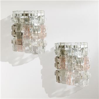 A PAIR OF WALL LIGHTS BY B. & T. SARASIN - Beth Sarasin