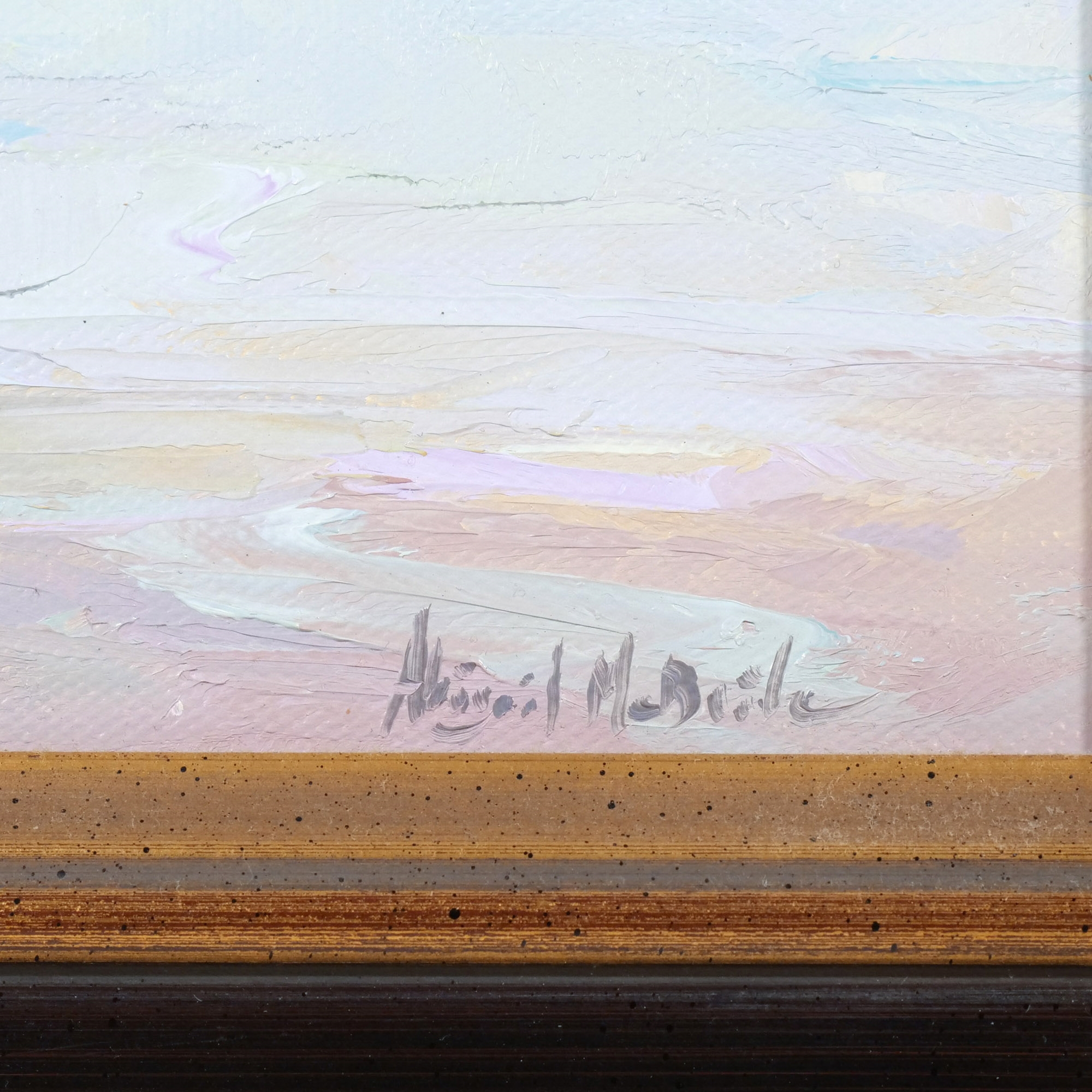 Artwork by Abigail McBride, 'Distant Mooring', Made of Oil on board