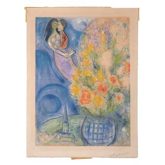 Les Cocquelicots, 1949 - Marc Chagall