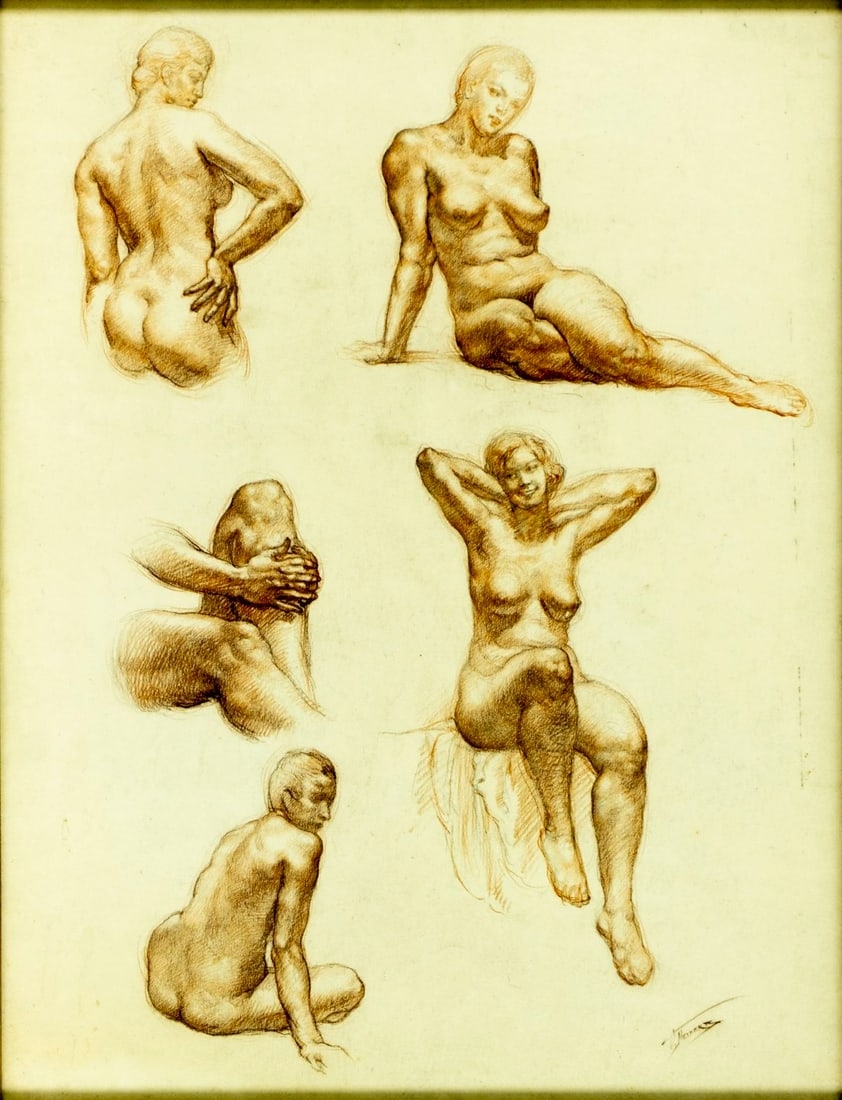 Vincent Nesbert | Nudes | MutualArt