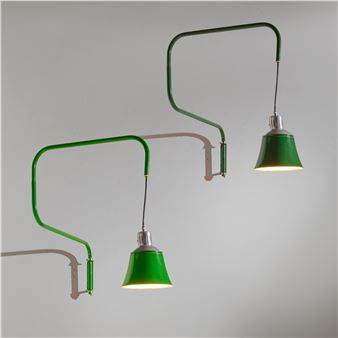 TWO WALL LIGHTS BY H. S. BOHRMANN - Heinrich-Siegfried Bormann