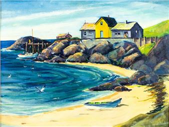 Coastal Landscape - M. Walsh