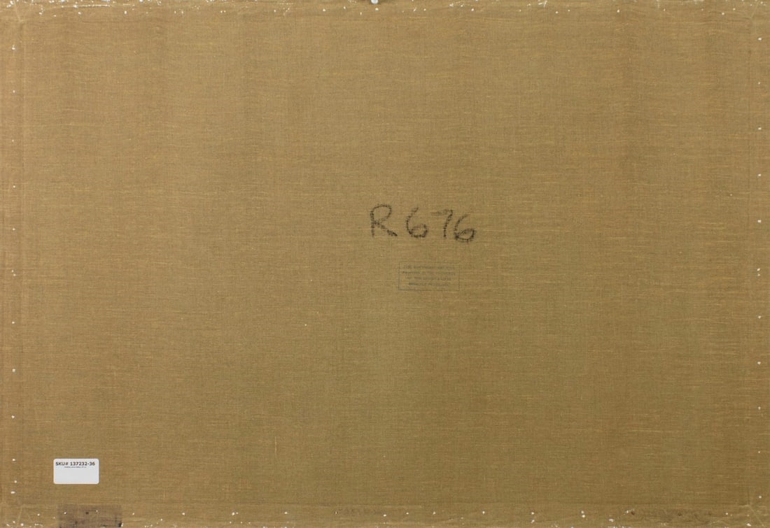 Artwork by Edouard Mandon, Seascape, Made of oil on canvas