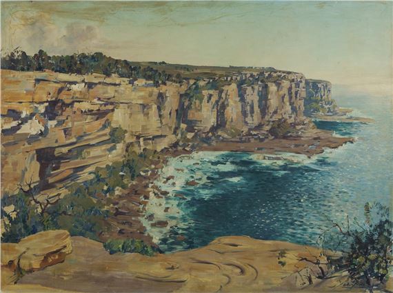 Coastal Morning by Alan Robert Colquhoun Grieve, circa 1956