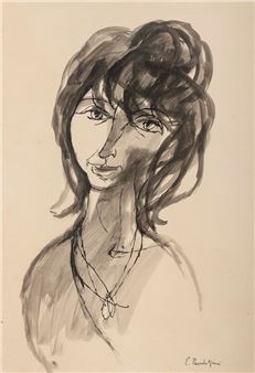 China e acquerello su carta - Emanuele Pandolfini