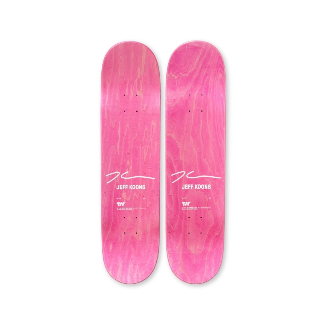 Jeff Koons | Pink Panther Skateboard (two elements), 2023 (2023 ...