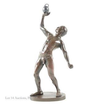 Olympian shot-putter ,&quot;Peleschka&quot; with &quot;Garanti Bronze&quot; - Franz Peleschka