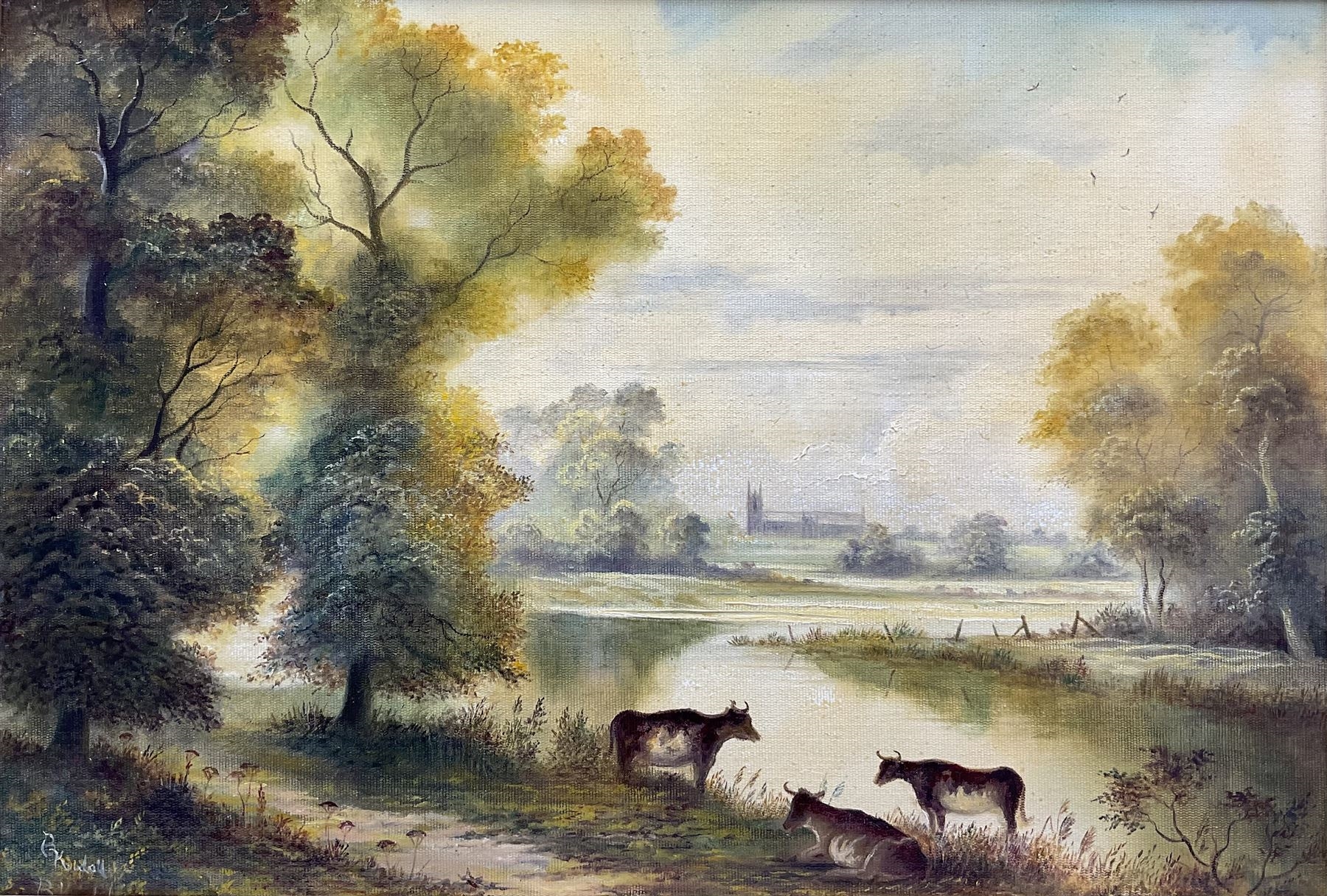 Bruce Kendall | 'Figham Common - Beverley' Landscape | MutualArt
