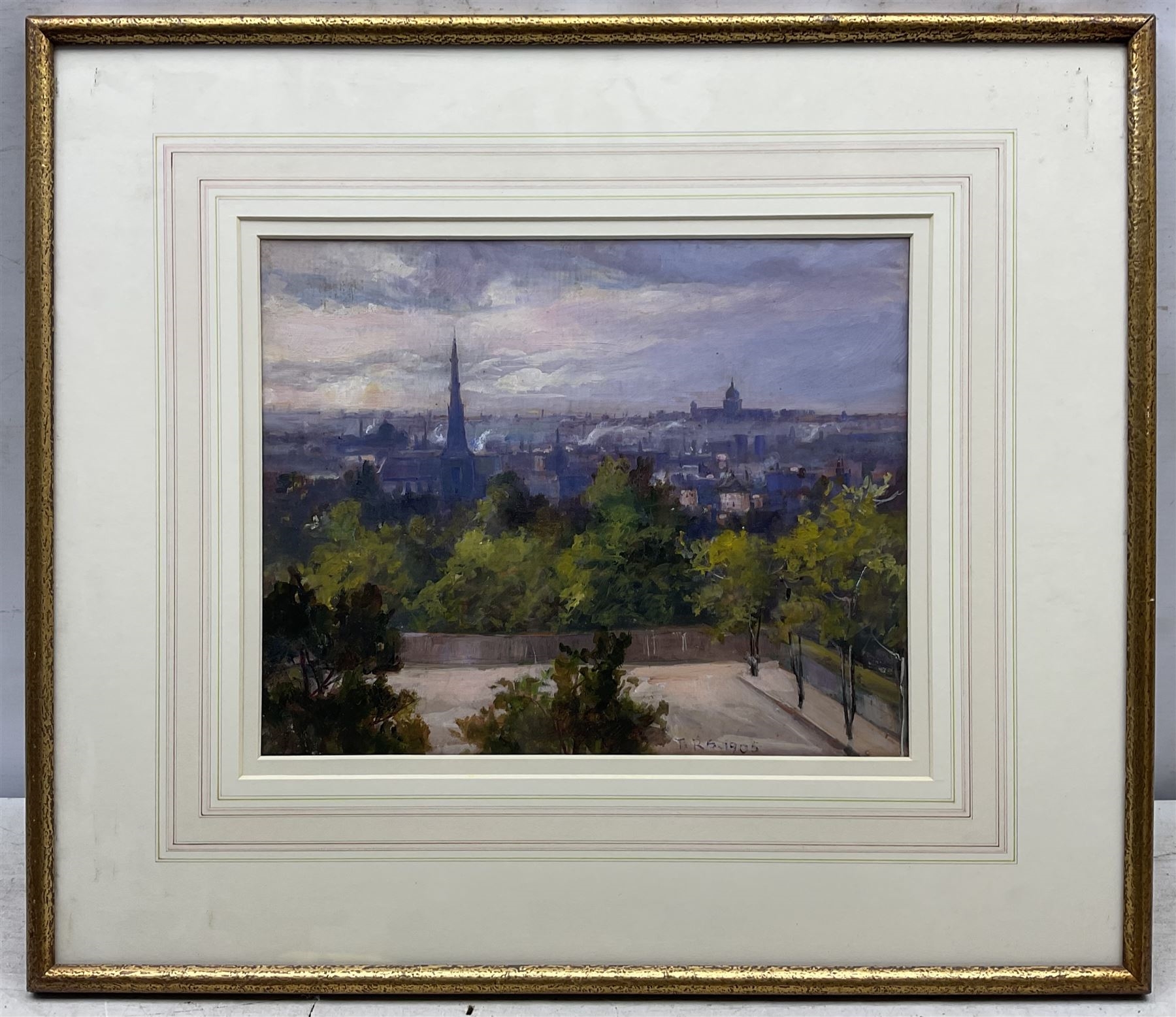 Thomas Ralph Spence | 'View of London from Gilling Wood' (1905) | MutualArt