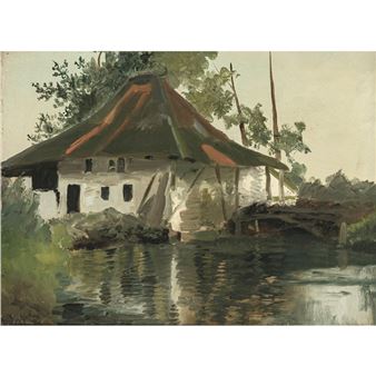 Fisherman's house - Carl Georg Köster