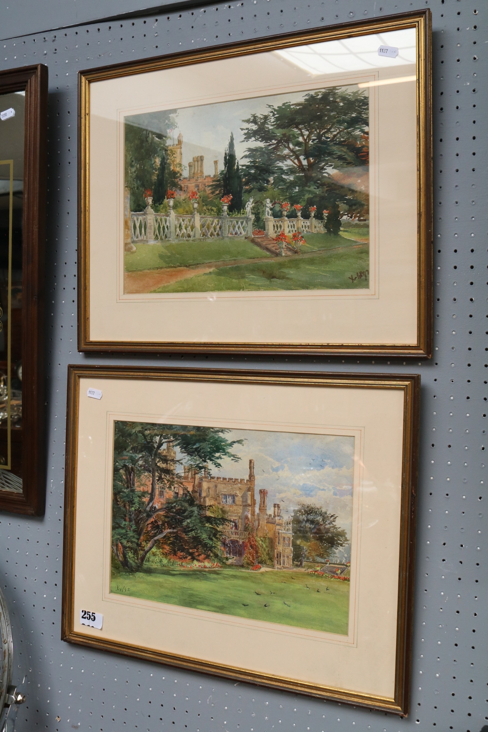 Henry Simpson | 2 Framed watercolours by Henry Simpson (1853-1921 ...