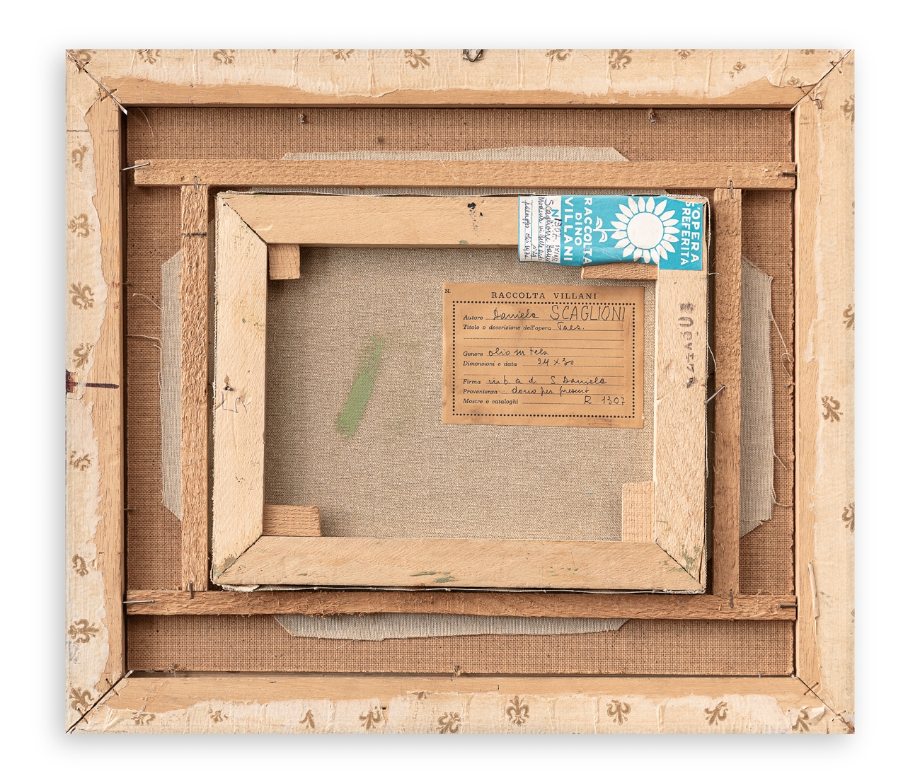 Artwork by Daniele Scaglioni, Paesaggio, Made of olio su tela