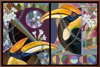 Magical Realism Permeates Christian Ruiz Berman’s Labyrinthine Paintings