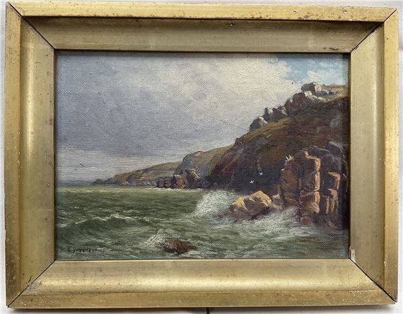 Rocky coastal scene - Thomas Larbalestier