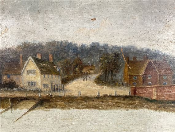 River Deben with Bourne Bridge and The Oyster Reach pub - Christopher Mark Maskell