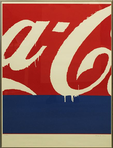 "Coca Cola" by Mario Schifano, 1988