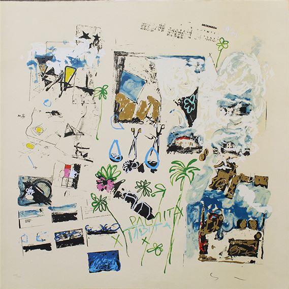 "Palmita Pertabita" by Mario Schifano, circa 1988