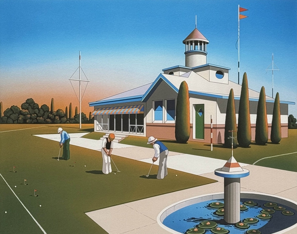 James Willebrant | Putting At the Ritz | MutualArt