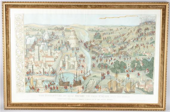 The Departure of King Henry VIII from Calais - James Basire