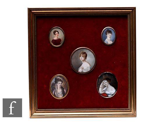 Portrait of a young lady clutching a silk robe - Jeremiah Meyer