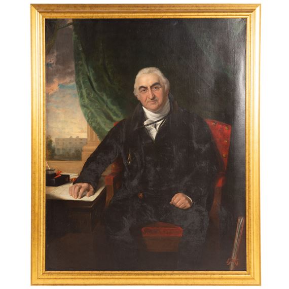 Portrait of a Gentleman by Heinrich G. L. Reichenbach, Circa 1850