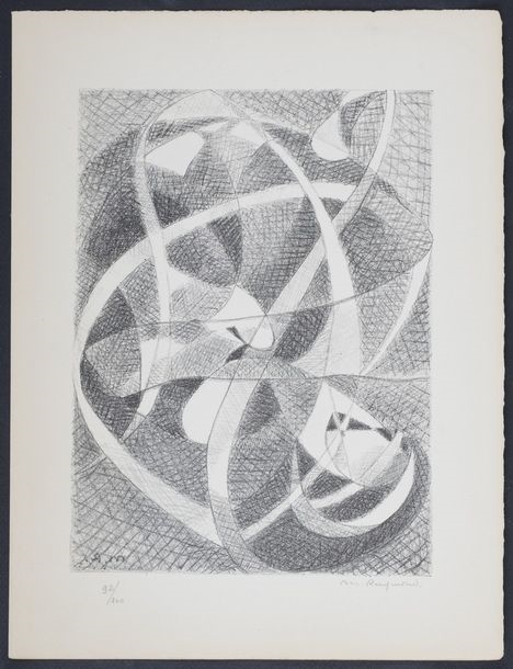 Artwork by Marie Raymond, Composition, Made of Lithograph on wove paper