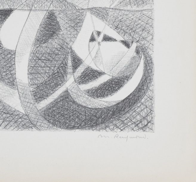 Artwork by Marie Raymond, Composition, Made of Lithograph on wove paper