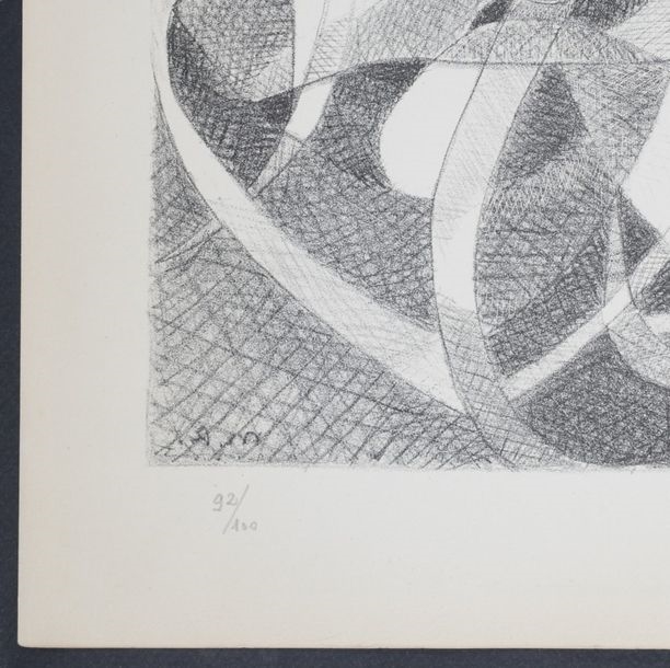 Artwork by Marie Raymond, Composition, Made of Lithograph on wove paper
