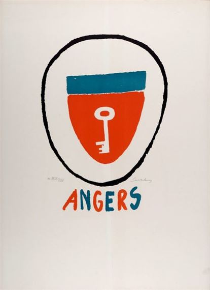 Angers by Sonia Delaunay, circa 1970