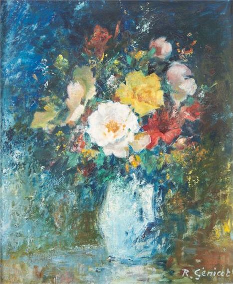 Bouquet de fleurs by Robert Génicot