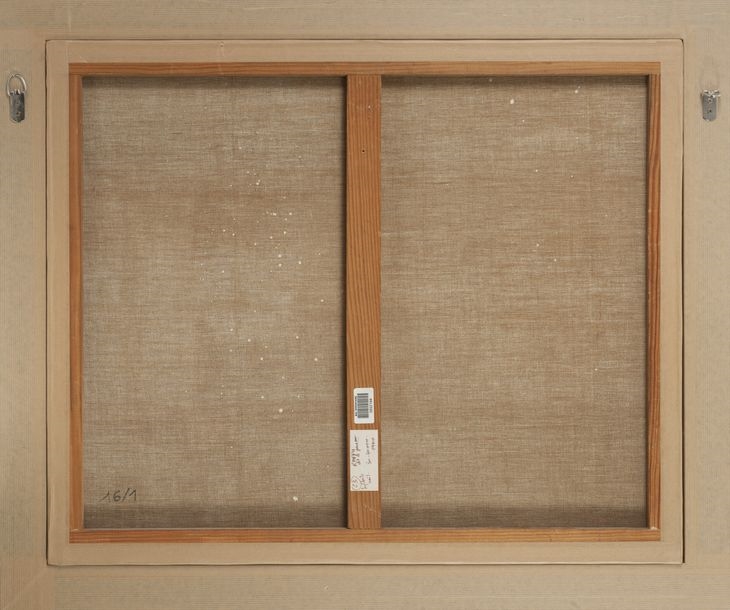 Artwork by Jean Raffy le Persan, L'usine pétrochimique, Made of oil on canvas