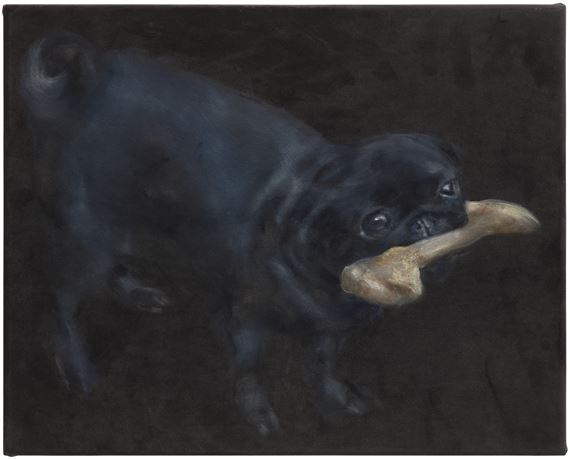 Portrait of Gremlin by Issy Wood, Painted in 2017