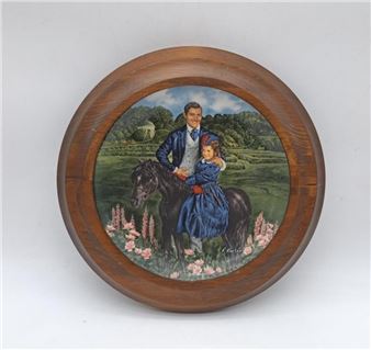 Knowles Plate "Gone With The Wind" (Movie) - Raymond Kursar