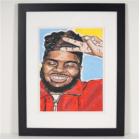 Amma Fordjour | Portrait of Singer Khalid (2017) | MutualArt