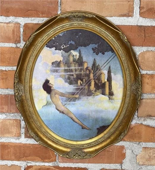 Dinky Bird Print by Maxfield Parrish