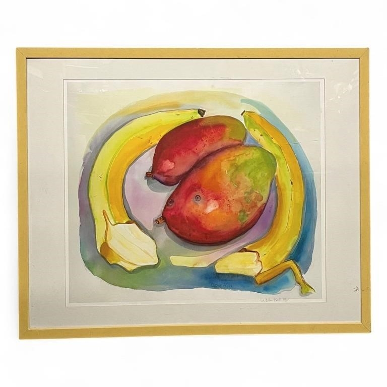 Gene Lester | Gene Lester Appel Artist Proof Fruit Print | MutualArt